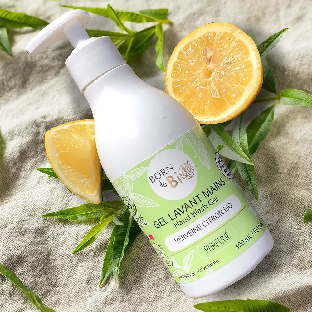Gel lavant pour les mains Verveine Citron - Certifié bio-1